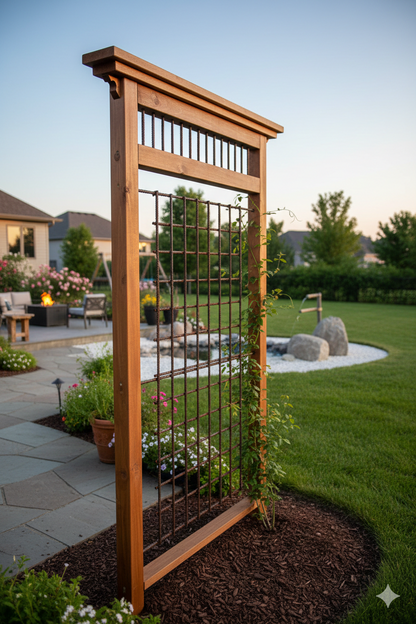 Palisade Cedar Trellis - Privacy Screen
