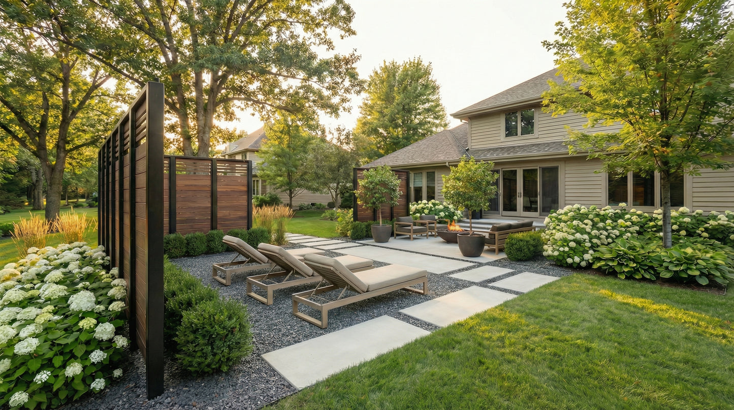 Backyard Privacy Screens