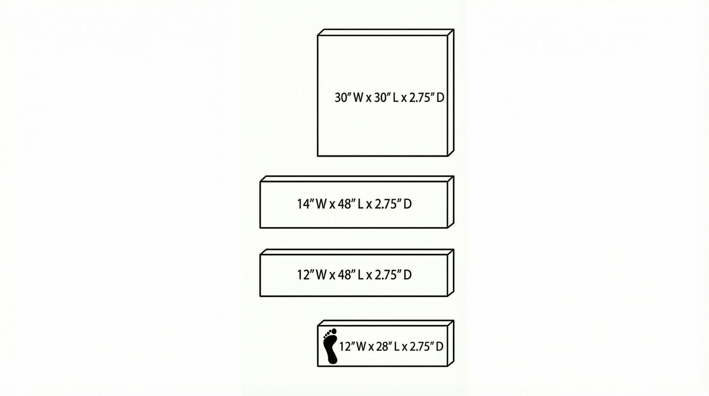Concrete Slab — Multiple Sizes